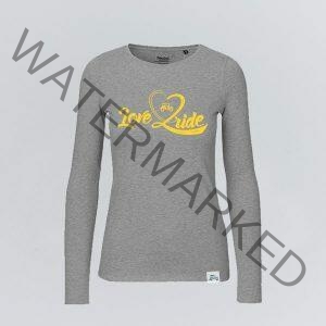 Longsleeve, Love2Ride, Ladies, sport grey