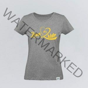 T-Shirt, Love2Ride, Ladies, sport grey