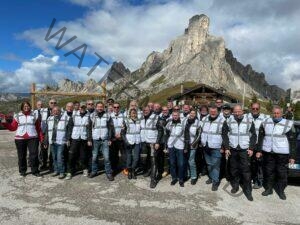 Vespisti des Giro GTS 2021 Dolomiten