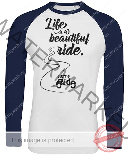 BeautifulRide_Baseball_Longsleeve_blau_weiß_sol