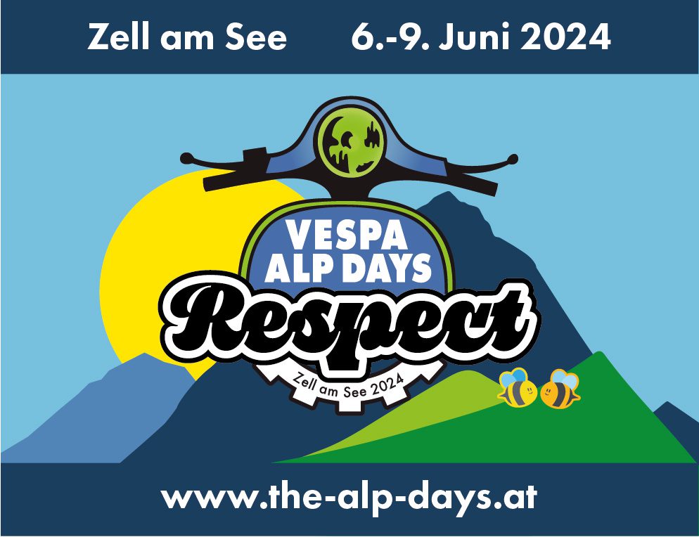 Ankündigung Vespa Alp Days 2024