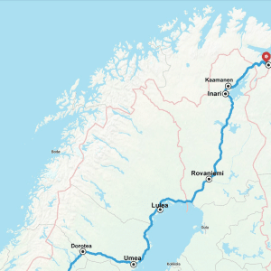 Dorotea-Kirkenes_Map_JustRide 2025_4_3