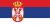 serbien-Flagge